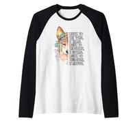 Ascolta Il Vento Che Parla Ascolta Il Silenzio Che Parla Maglia con Maniche Raglan