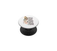 Ascolta il vento che parla Ascolta il silenzio che parla PopSockets PopGrip Adesivo