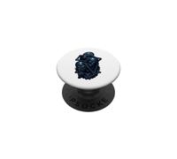 Ascolta See Speak No Evil Skulls - Grafica gotica oscura PopSockets PopGrip Adesivo