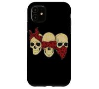 Ascolta vedi Speak No Evil Skull Heads gangster Custodia per iPhone 11