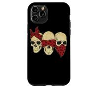 Ascolta vedi Speak No Evil Skull Heads gangster Custodia per iPhone 11 Pro