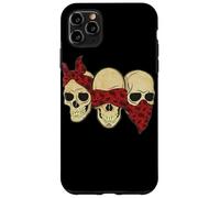 Ascolta vedi Speak No Evil Skull Heads gangster Custodia per iPhone 11 Pro Max