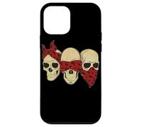Ascolta vedi Speak No Evil Skull Heads gangster Custodia per iPhone 12 mini
