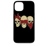 Ascolta vedi Speak No Evil Skull Heads gangster Custodia per iPhone 13