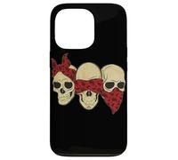 Ascolta vedi Speak No Evil Skull Heads gangster Custodia per iPhone 13 Pro