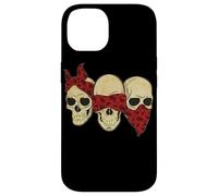 Ascolta vedi Speak No Evil Skull Heads gangster Custodia per iPhone 14