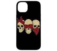 Ascolta vedi Speak No Evil Skull Heads gangster Custodia per iPhone 14 Plus