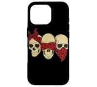 Ascolta vedi Speak No Evil Skull Heads gangster Custodia per iPhone 16 Pro
