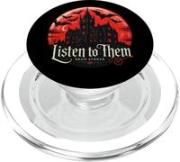 Ascoltali - Citazione di Dracula del vampiro di Bram Stoker PopSockets PopGrip per MagSafe