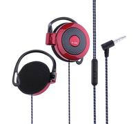Ascolto di clip per le orecchie - cuffie con gancio per le orecchie da 3,5 mm cablate | Clip sulle cuffie, appendere cuffie stereo, corsa, allenamento, jogging, escursionismo, arrampicata e C