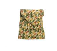 Ascot seta uomo multicolor disegni verdi beige uomo foulard da collo cashecol