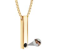 ASD Jewerly Collana Bar Personalizzata Per Donne E Uomini, Proiezione Fotografica Di Immagine Personalizzata Con Nome Inciso, Ti Amo In 100 Lingue, Gioielli Per Coppie/Amanti