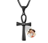 ASD Jewerly Collana Bar Personalizzata Per Le Donne Degli Uomini, Collana Di Proiezione Fotografica Collana Di Immagine Personalizzata Nome Inciso Ti Amo Collana 100 Lingue Gioielli Per Coppie/Amanti