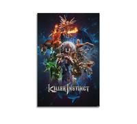 ASDASDHBW Poster decorativo da parete su tela, motivo: videogioco Killer Instinct, stampa artistica moderna, per camera da letto, 20 x 30 cm