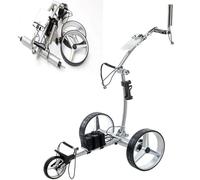 asdchZen Carrello Elettrico Pieghevole A 3 Ruote con Cruise Control, Funzione di Memoria E 9 Impostazioni di velocità per Un Facile Trasporto E Stoccaggio