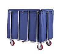 asdchZen Carrello Portaoggetti per Auto, Servizio di Auto, Veicolo Utilitario, Carrello Portatile Multifunzione, Carrello per Lavanderia Commerciale con Ruote, Servizio di Pulizia per Hotel