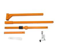 asdchZen Gru di Sollevamento per Installazione unità Esterna Condizionatore d'Aria, Argano Manuale Autobloccante + Staffa, Supporto Separato (Escluso W