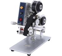 asdchZen Hot Foil Stamping Machine-Stampante di codifica manuale del nastro per la codifica della data su banconote, carte, etichette e carta- fino a 120 francobolli al minuto