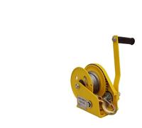 asdchZen Installare Strumenti di Sollevamento per unità Esterna del Condizionatore d'Aria, Staffa di Sollevamento Manuale da 3/5 CV, Argano da 1200 Libbre da 10 M E 1,3 CV