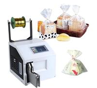 asdchZen Macchina Automatica per Legare E Confezionare con Fascette - Attrezzatura Resistente per Pane, Giocattoli, Articoli Artigianali E Altro Ancora.