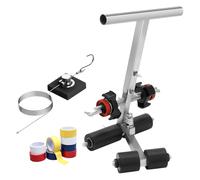 asdchZen Macchina per La Segnaletica Orizzontale con Altezza Regolabile E Kit per Disegnare Cerchi, Ideale per Parcheggi, Campi Sportivi E Varie Superfici tra Cui Piastrelle, Cemento E Asfalto.