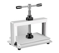 asdchZen Macchina per legatura a libro resistente, pressa manuale con asta a vite spessa e piedini antiscivolo, pressione massima 1500 kg, ideale per documenti, fatture, francobolli (A3)