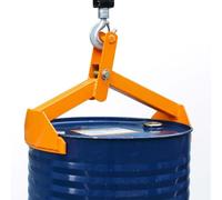 asdchZen Morsetto di Sollevamento Verticale per Fusti in Acciaio E Plastica da 30-55 Galloni, in Acciaio Legato Resistente, capacità di 1100 Libbre, Strumento Durevole per La Movimenta,A