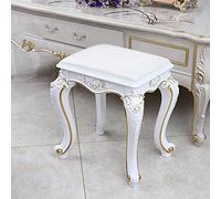 asdchZen Sedia da Toeletta per La Sala Trucco, Sgabello per Cambiare Le Scarpe, Panca da Toeletta, Sgabello per Il Trucco da Camera da Letto con Cuscino Morbido Intagliato, Sgabello per Pianoforte, B