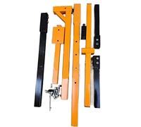 asdchZen Strumento di Sollevamento per Installazione Condizionatore d'Aria, Argano Manuale + Staffa, Strumento di Smontaggio per Montaggio Ad Alta Quota, Telaio Rinforzato Solo 1,5