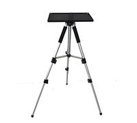 asdchZen Supporto Regolabile per Proiettore Portatile, Supporto Treppiede Portatile per Computer Portatile, Supporto da Pavimento Pieghevole per Attrezzatura Dj, Altezza Regolabile da 50 A 140 Cm