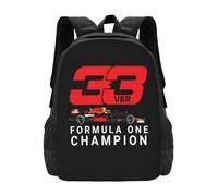 ASDCTYTKO , Go Max, 33, Max Verstap Zaino Scolastico Grande Capacità Borse per laptop Logo della squadra Hoodia 33 2021 33 33 Regalo del festival Go Max