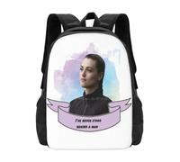 ASDCTYTKO Lena Luthor Borse Unisex ad acquerello Borsa da studente Lena Luthor Acquerello che non ha mai fatto il segreto a un uomo Regalo del festival TV