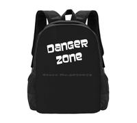 ASDCTYTKO Zaino 3D Trail Bag Student Effetti Gift del festival Geeky Nerd Danger Zone
