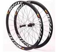 Asdfeop Set di Ruote per Bici da Strada da 38 mm, Ruote Anteriori e Posteriori da 700C, Cerchi in Alluminio a Doppia Parete, Cuscinetti sigillati, Freno C/V, Cassetta QR 8~11S, volano
