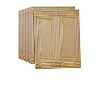 ASDFGHT 3D Pannelli Decorativi per Pareti Rivestimento Impermeabile del Rivestimento della Camera da Letto del Cliente Boiserie Adesiva 10 Pezzi (Color : D, Size : 70x90cm/27X35IN)