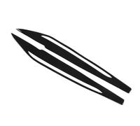 ASDGH 1 paio di copri-palpebre for fari anteriori, colore nero pianoforte, for X5 X6 F15 F16 2014-2018 Pellicola per fari