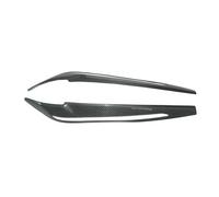 ASDGH 1 paio di palpebre for fari auto, copri-sopracciglia in vera fibra di carbonio, for F15 X5 F85 X5M X6 2014-2018 Pellicola per fari