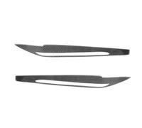 ASDGH 2 adesivi decorativi for sopraccigli fari in fibra di carbonio, for F15 X6 F16 X5 2014 2015 2016 2017 2018 accessori Pellicola per fari