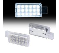 ASDGH 2 pezzi 3 W 12 V Xenon trasparente LED bianco interno vano piedi bagagliaio bagagliaio bagagliaio vano portaoggetti lampada luce MISTUBISHI ASX Luce LED per vano piedi auto