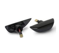 ASDGH 2 pezzi ambra dinamica indicatore di direzione laterale parafango lampada, for Opel, Mokka X 2012-2016, for Chevrolet, Trax 2013-2019 Indicatore di direzione(No Dynamic Smoked)