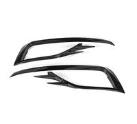ASDGH 2 Pezzi, for VW, for Golf, 7.5 MK7.5 2018-2020 fendinebbia sopracciglio Palpebra Copertura Telaio Adesivo Vento Accessori Auto Cornice Decorativa fendinebbia