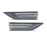 ASDGH 2 pezzi luci di posizione laterali che scorrono indicatori direzione lampada ripetitore senza flusso dinamico ambrato, for VW, for Caddy, T6 2015 Up Indicatore di direzione(No Dynamic Clear)