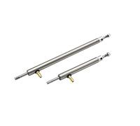 Albero Motore per Barche RC, 2 Alberi di Trasmissione marini in Acciaio Inossidabile da 4 mm con ugello dell'olio, for Parti di Trasmissione del Motore della Barca RC(2xShaft 15 Sleeve 10)