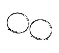 ASDGH Cavo di Controllo del Cambio dell'acceleratore da 2 Pezzi 10 Piedi for sterzo Motore della Barca dello Yacht Cablaggio di qualità Marina