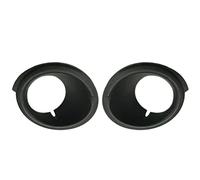 ASDGH Copertura cromata for fendinebbia Anteriore, Pannello di Copertura for griglia fendinebbia, paraurti, for Chevrolet Captiva 2008-2010 Cornice Decorativa fendinebbia(Black Left And Right)