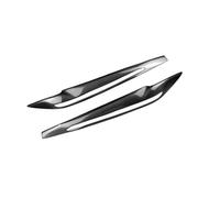 ASDGH Copertura for sopracciglia dei fari auto in vera fibra di carbonio, for F15 X5 F85 X5M X6 2014-2018 Pellicola per fari