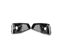 ASDGH for A4L Sports Edition 2018-2020 2 Pezzi Telaio fendinebbia Anteriore Parti modificate for Auto 8WD807681J 8WD807682J Cornice Decorativa fendinebbia(Black Honeycomb Perforated)