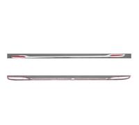 ASDGH For Toyota, for Corolla, Altis 2014 2015 2016 2017 2018 Chrome Posteriore Boot Door Tronco Copertura Trim Portellone Contorno Modanatura Striscia di finitura per bagagliaio