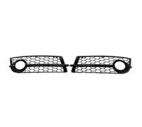 ASDGH for TT 2007-2010 2 Pezzi Telaio fendinebbia Anteriore Perforato a Nido d'Ape Parti modificate for Auto 8J0807682 8J0807681 Cornice Decorativa fendinebbia(Black Gloss Black)