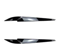 ASDGH For X5 X6 F15 F16 2014-2018 Sopracciglio del faro anteriore Decorazione esterna Adesivo for auto Adesivi decorativi modificati Pellicola per fari(Gloss Black)